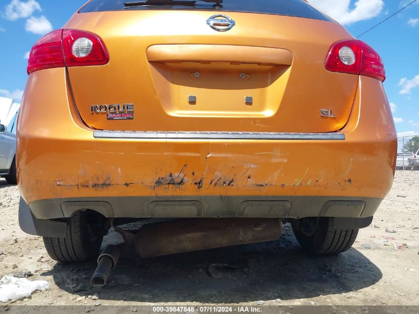 2008 Nissan Rogue Sl VIN: JN8AS58TX8W007643 Lot: 39847548