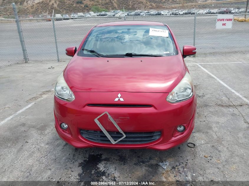 2015 Mitsubishi Mirage Es VIN: ML32A4HJ1FH010172 Lot: 39847553