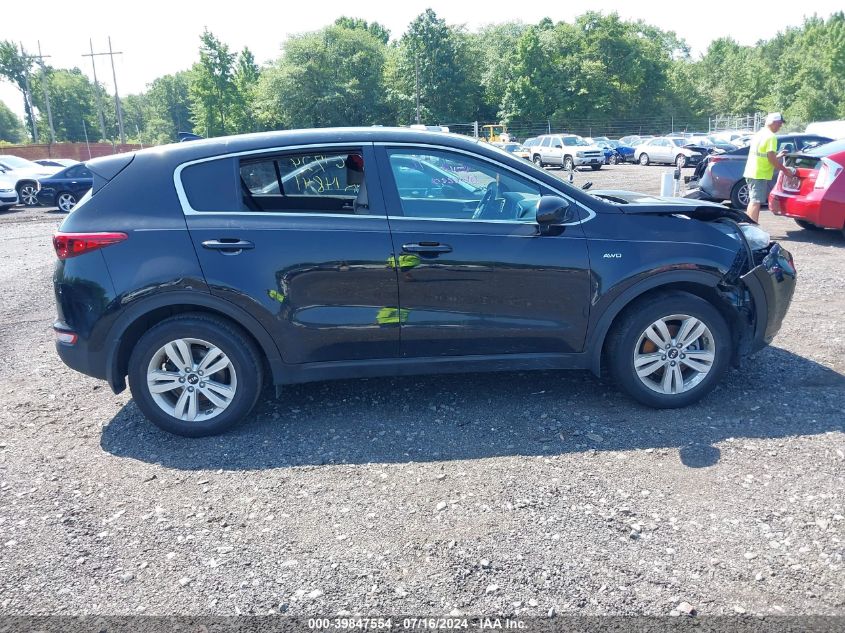 2018 Kia Sportage Lx VIN: KNDPMCAC4J7382894 Lot: 39847554