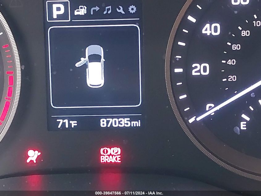 2017 Hyundai Tucson Limited VIN: KM8J3CA21HU328069 Lot: 39847566