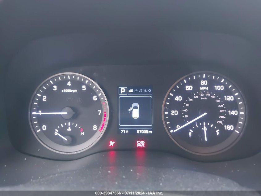 2017 Hyundai Tucson Limited VIN: KM8J3CA21HU328069 Lot: 39847566