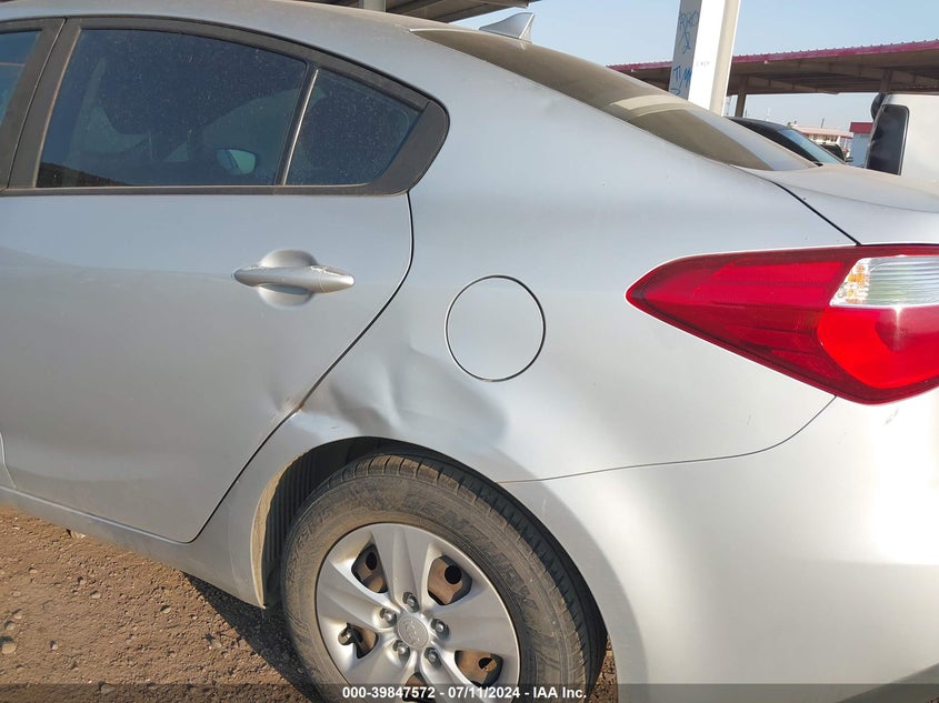 2016 KIA FORTE LX - KNAFK4A60G5578432