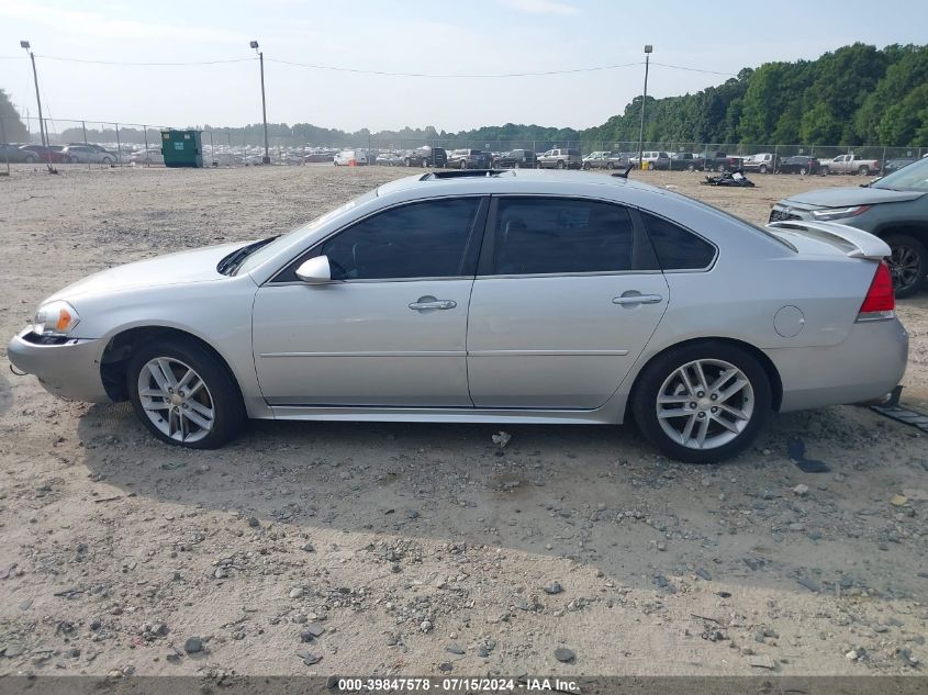 2012 Chevrolet Impala Ltz VIN: 2G1WC5E3XC1221611 Lot: 39847578