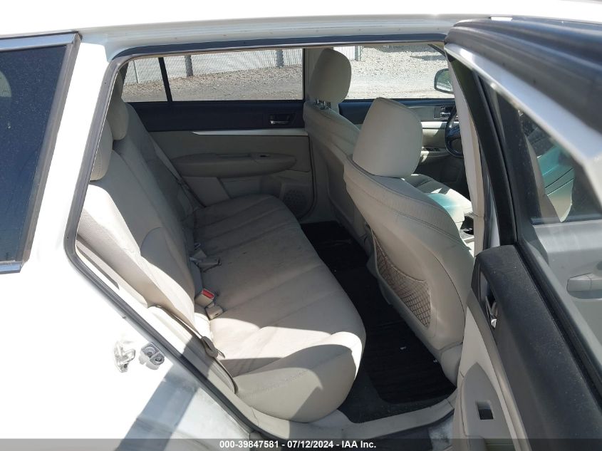 2011 Subaru Outback 2.5I Premium VIN: 4S4BRBGC3B3427163 Lot: 39847581