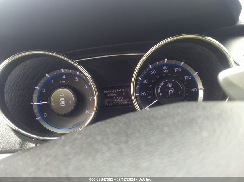 2012 Hyundai Sonata Se 2.0T VIN: 5NPEC4AB6CH391294 Lot: 39847582