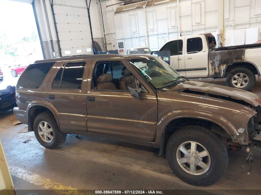 1999 Oldsmobile Bravada VIN: 1GHDT13WXX2715990 Lot: 39847599