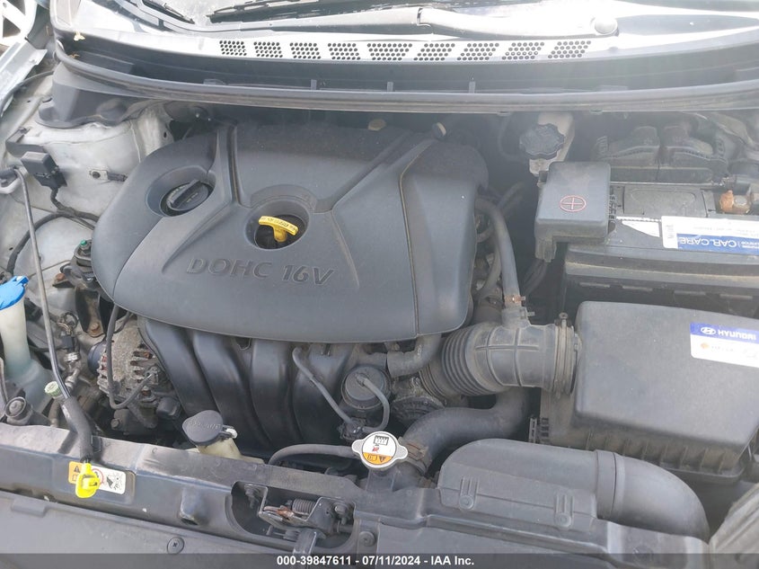 2012 Hyundai Elantra Gls (Ulsan Plant) VIN: KMHDH4AE0CU280281 Lot: 39847611