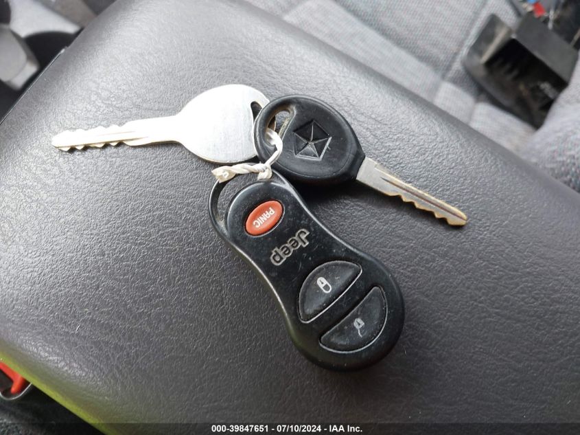 2000 Jeep Cherokee Sport VIN: 1J4FF48S0YL167078 Lot: 39847651