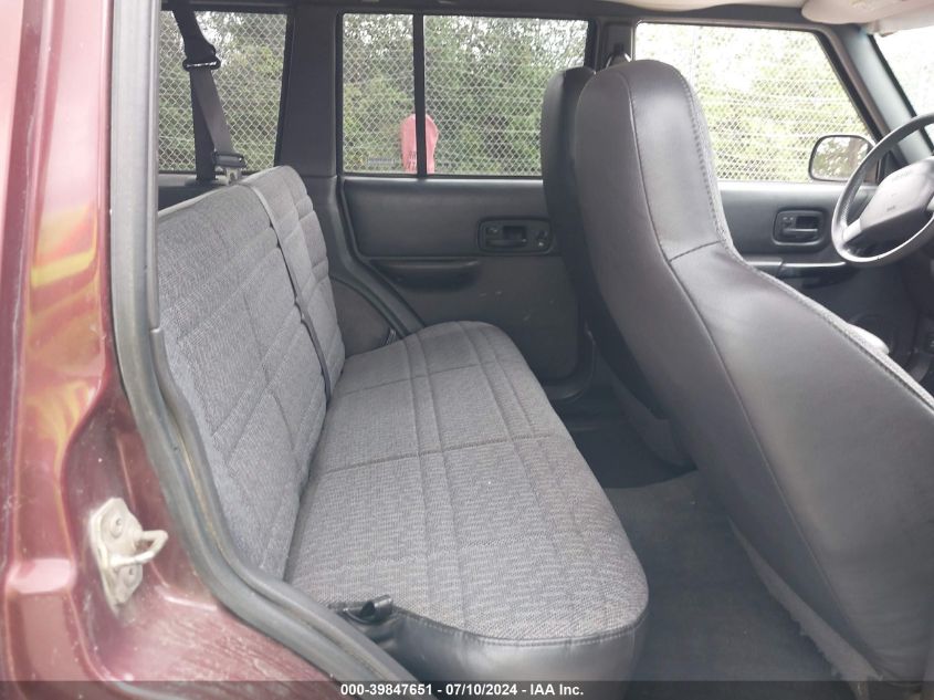 2000 Jeep Cherokee Sport VIN: 1J4FF48S0YL167078 Lot: 39847651