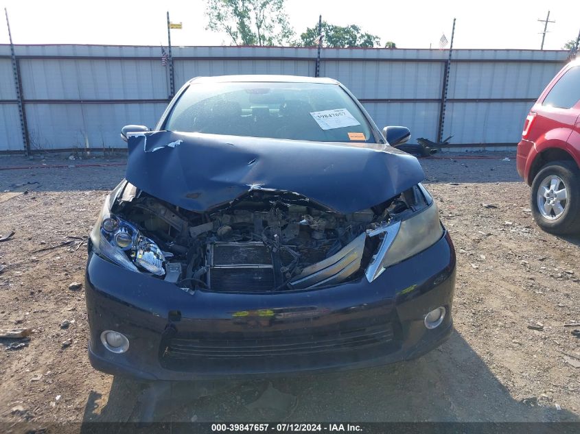 2010 Lexus Hs 250H Premium VIN: JTHBB1BA3A2025266 Lot: 39847657