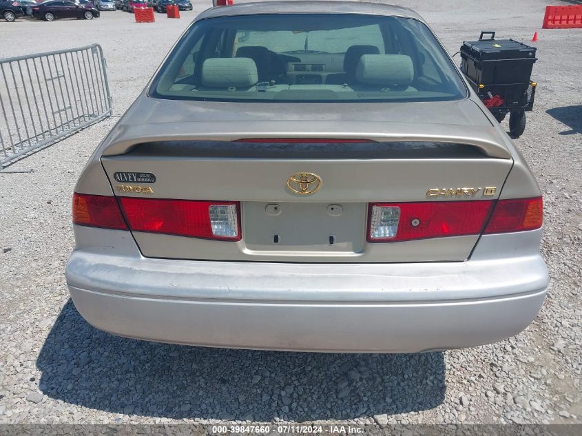 2000 Toyota Camry Le VIN: JT2BG22K4Y0405393 Lot: 39847660