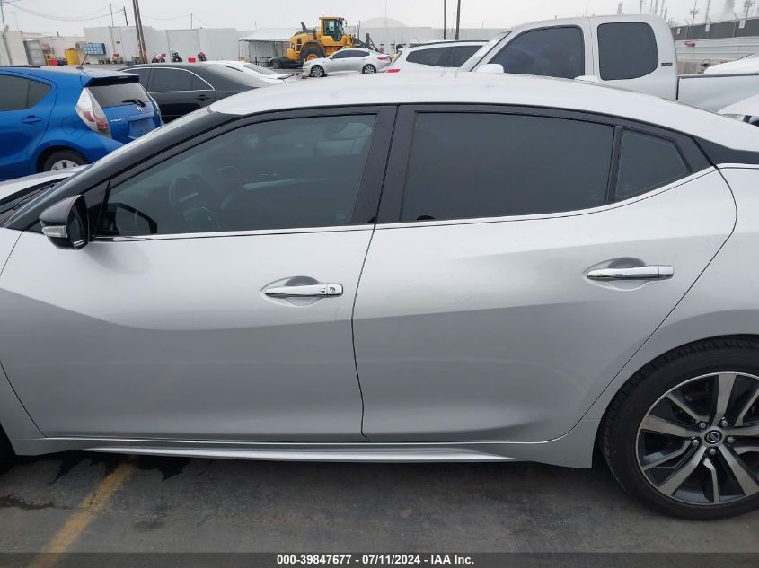 2020 Nissan Maxima Sv Xtronic Cvt VIN: 1N4AA6CV1LC374878 Lot: 39847677