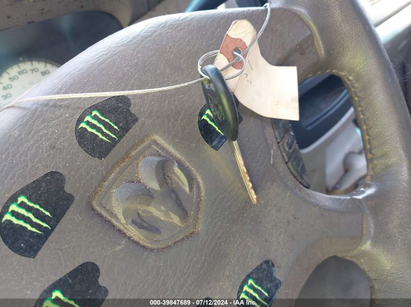 2002 Dodge Ram 1500 St VIN: 1D7HA18NX2S684767 Lot: 39847689