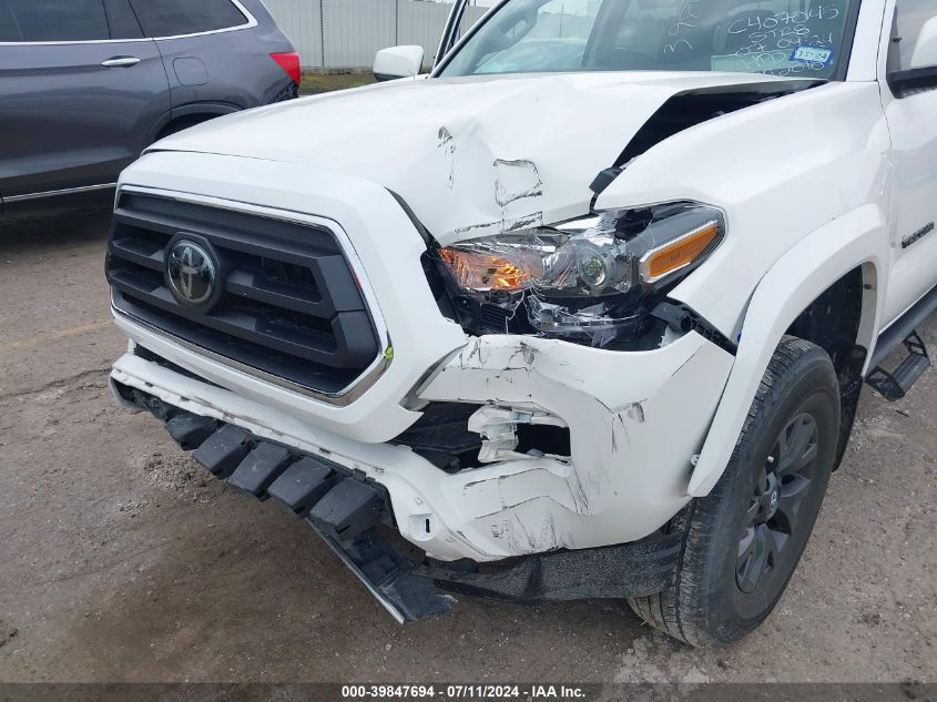 2022 Toyota Tacoma Sr5 V6 VIN: 3TMBZ5DN3NM032818 Lot: 39847694