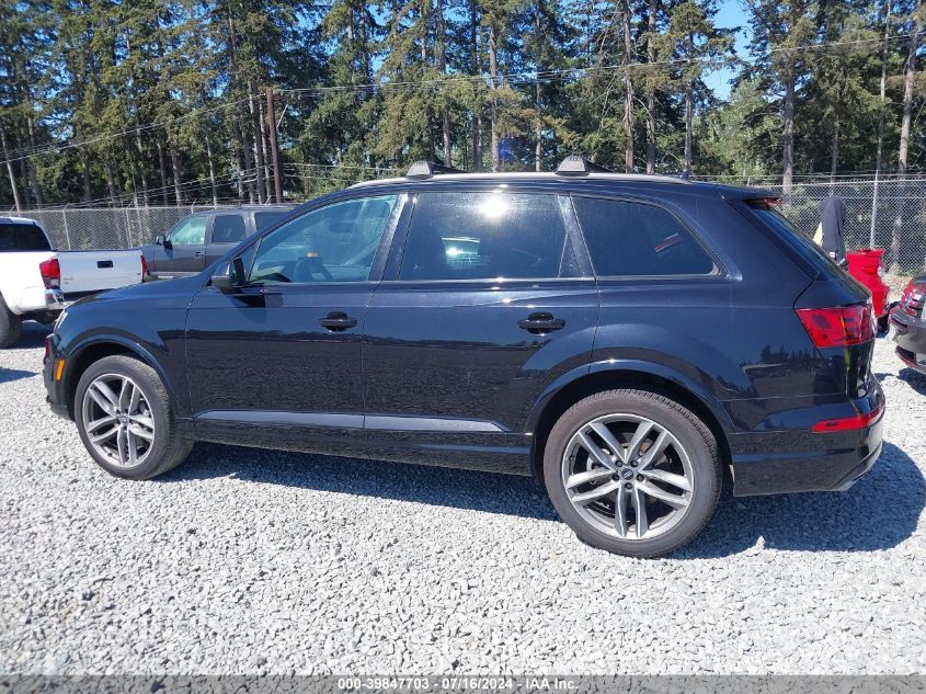 2017 Audi Q7 3.0T Premium VIN: WA1VABF76HD055151 Lot: 39847703