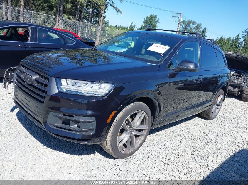 2017 Audi Q7 3.0T Premium VIN: WA1VABF76HD055151 Lot: 39847703