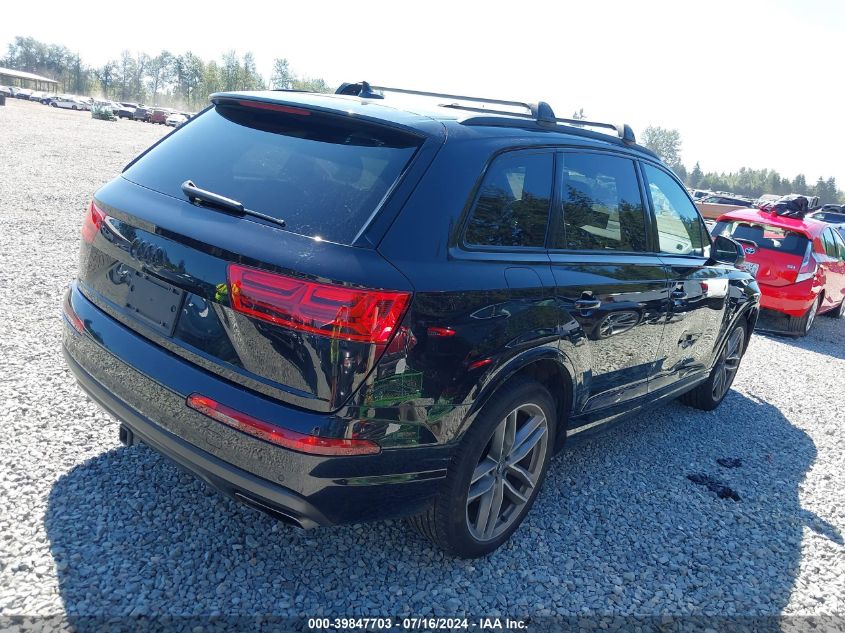 2017 Audi Q7 3.0T Premium VIN: WA1VABF76HD055151 Lot: 39847703