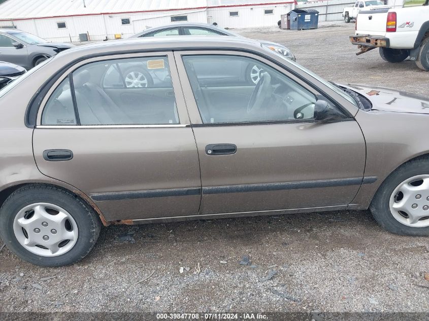 2000 Chevrolet Prizm VIN: 1Y1SK5287YZ416360 Lot: 39847708