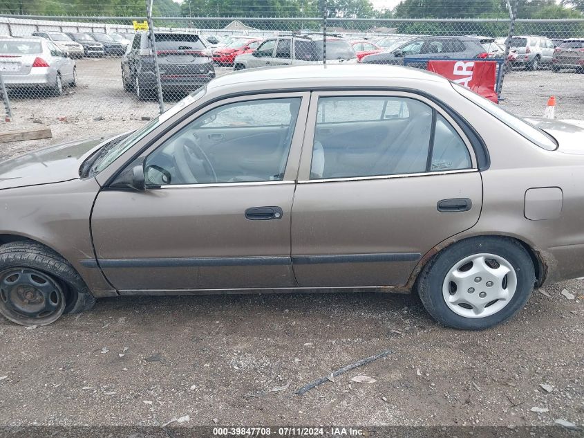 2000 Chevrolet Prizm VIN: 1Y1SK5287YZ416360 Lot: 39847708