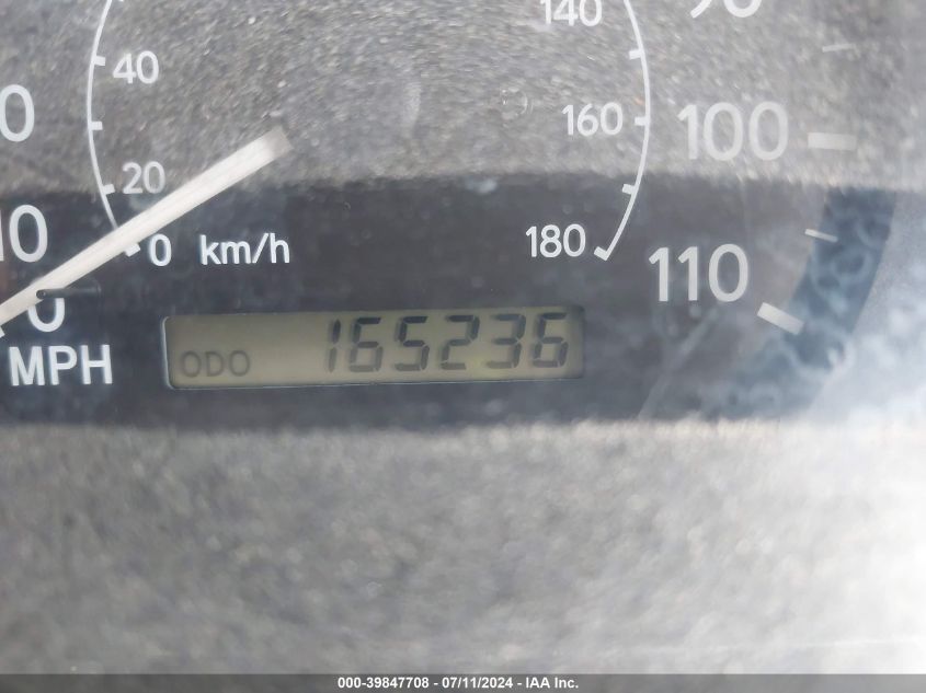 2000 Chevrolet Prizm VIN: 1Y1SK5287YZ416360 Lot: 39847708