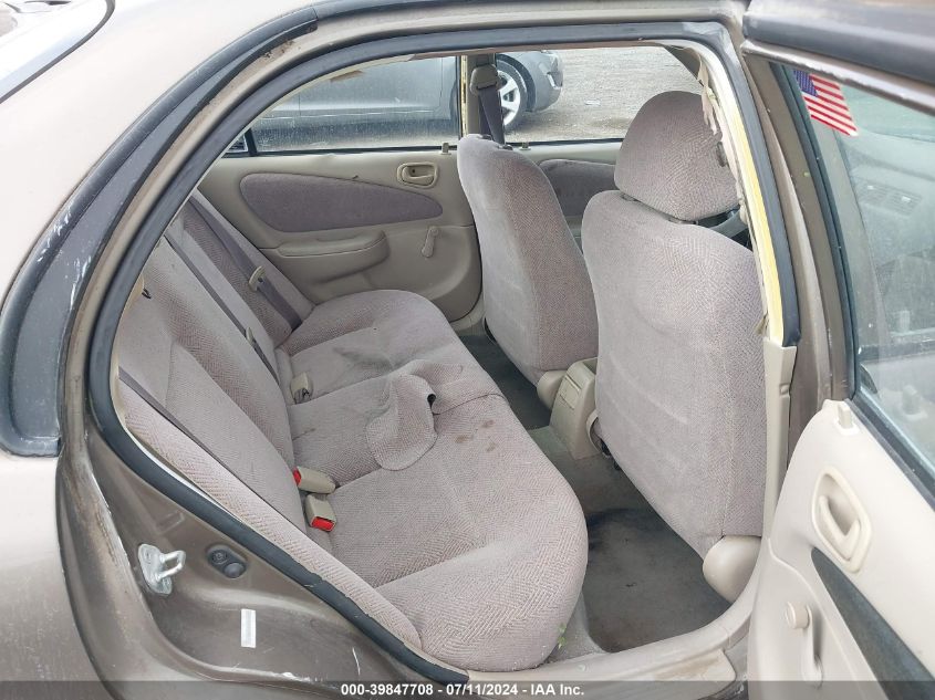 2000 Chevrolet Prizm VIN: 1Y1SK5287YZ416360 Lot: 39847708