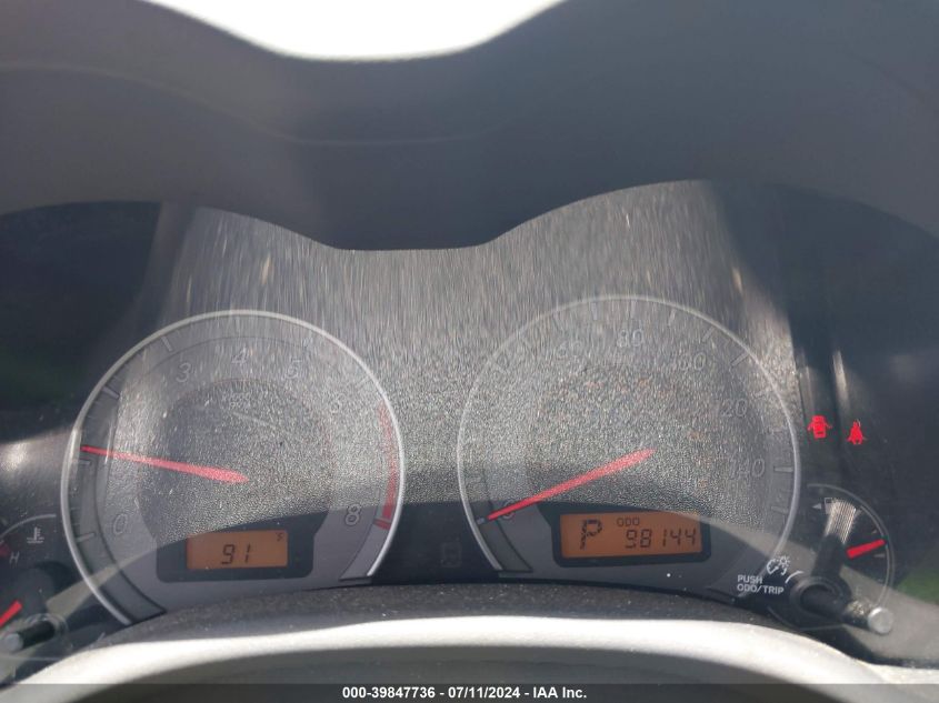 2010 Toyota Corolla S VIN: 1NXBU4EE9AZ320819 Lot: 39847736