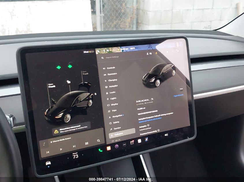 2019 TESLA MODEL 3 LONG RANGE/MID RANGE/STANDARD RANGE/STANDARD RANGE PLUS - 5YJ3E1EA5KF330999