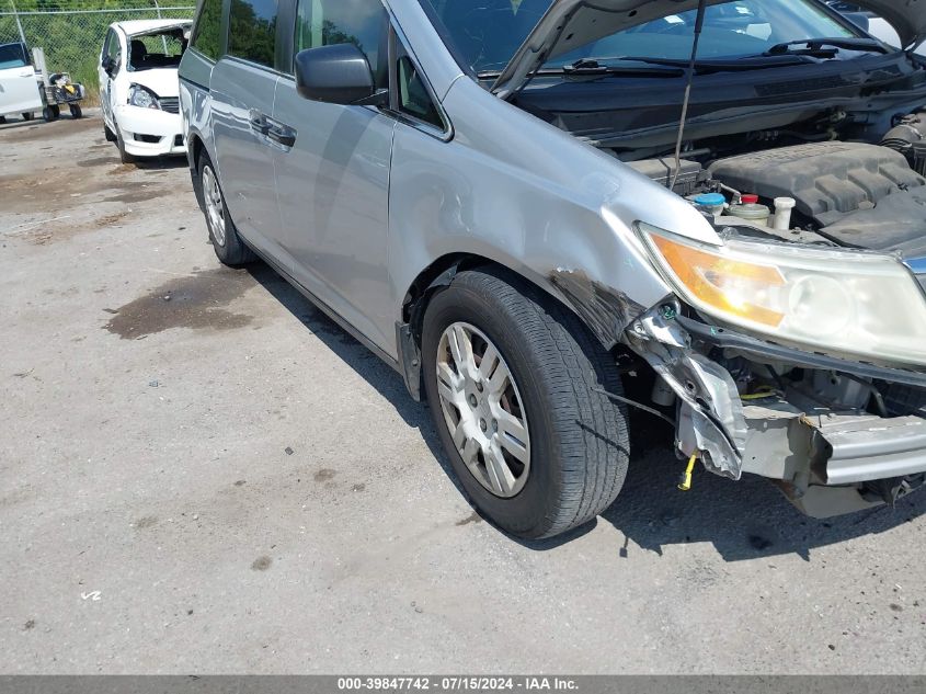 2011 Honda Odyssey Lx VIN: 5FNRL5H26BB076814 Lot: 39847742