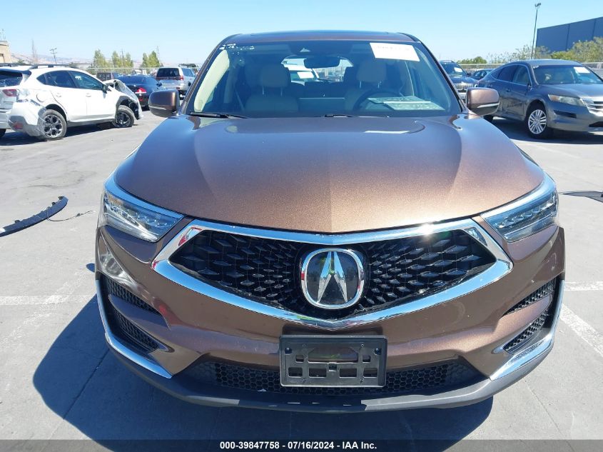 2019 Acura Rdx Technology Package VIN: 5J8TC1H54KL009393 Lot: 39847758