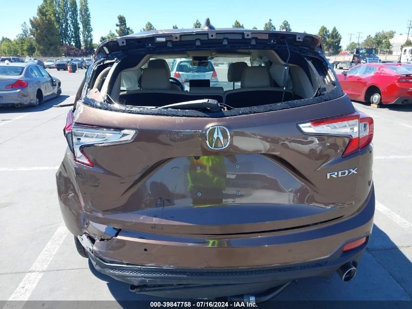 2019 Acura Rdx Technology Package VIN: 5J8TC1H54KL009393 Lot: 39847758