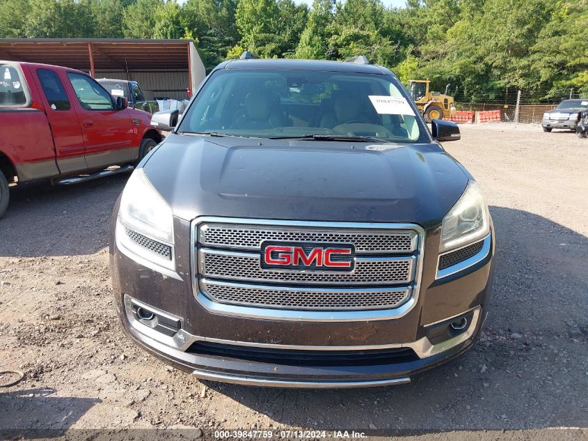 2014 GMC Acadia Denali VIN: 1GKKRTKD8EJ257235 Lot: 39847759