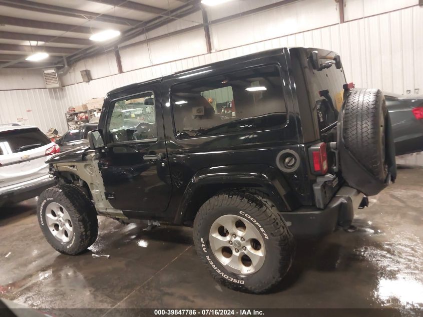 2014 Jeep Wrangler Sahara VIN: 1C4AJWBG0EL150226 Lot: 39847786