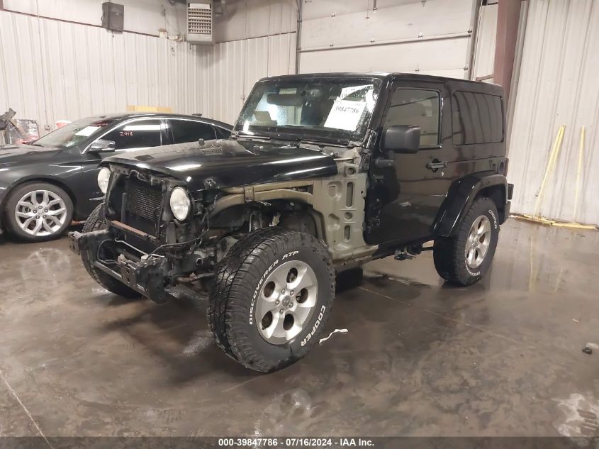 2014 Jeep Wrangler Sahara VIN: 1C4AJWBG0EL150226 Lot: 39847786