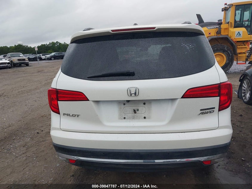2016 HONDA PILOT TOURING - 5FNYF6H97GB110787