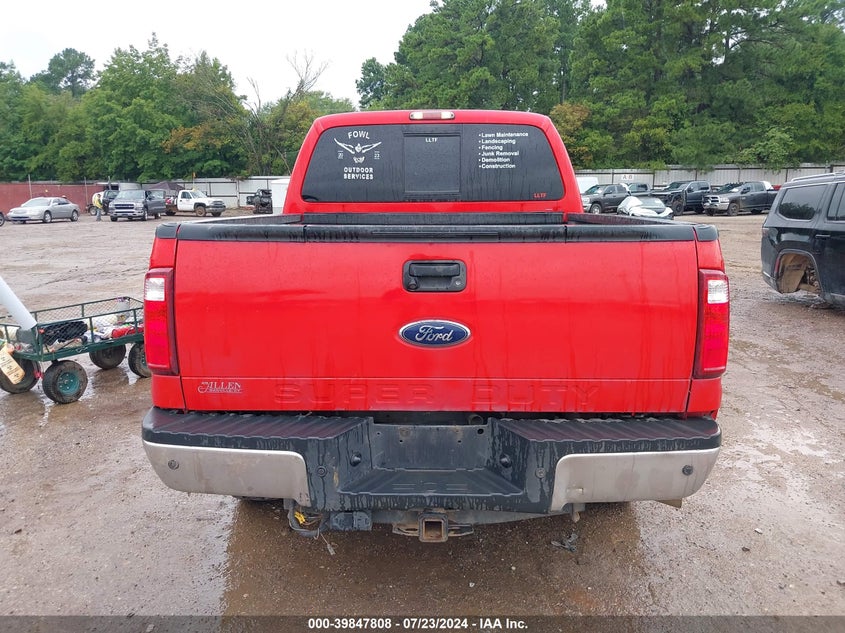 2011 Ford F250 Super Duty VIN: 1FT7W2BT5BEB93252 Lot: 39847808