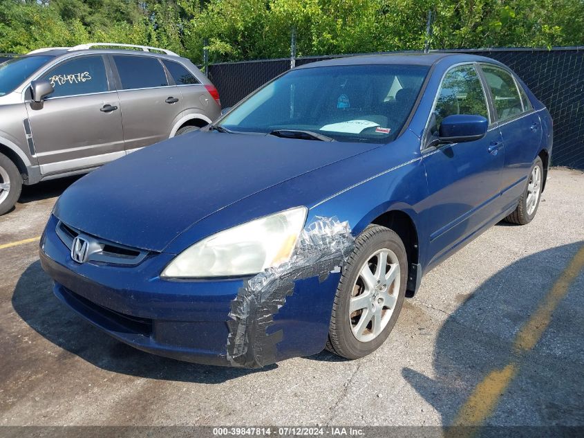 2005 Honda Accord Ex VIN: 1HGCM66525A054636 Lot: 39847814