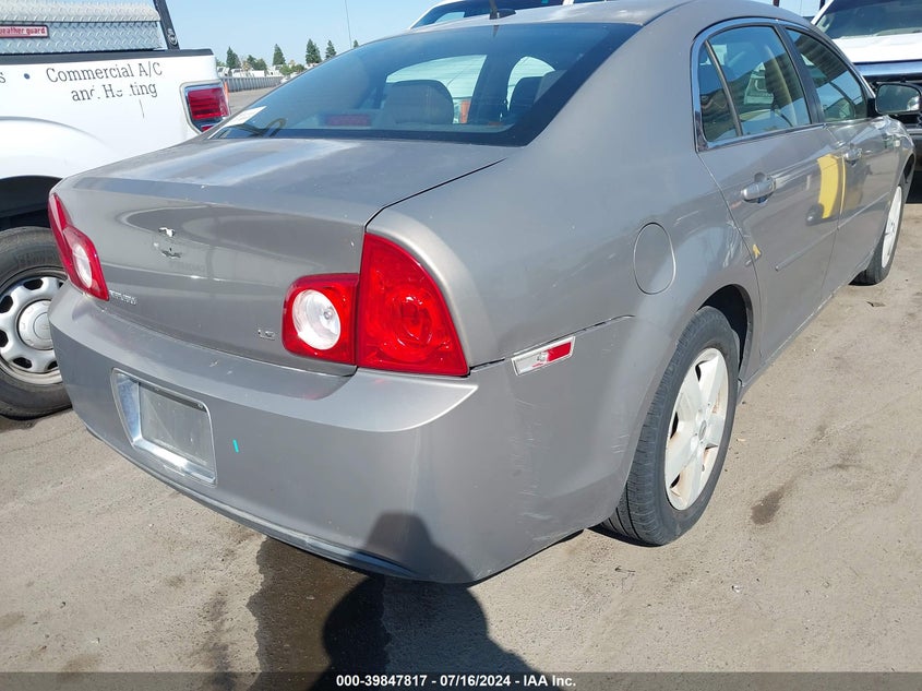 2008 Chevrolet Malibu Ls VIN: 1G1ZG57B98F250278 Lot: 39847817