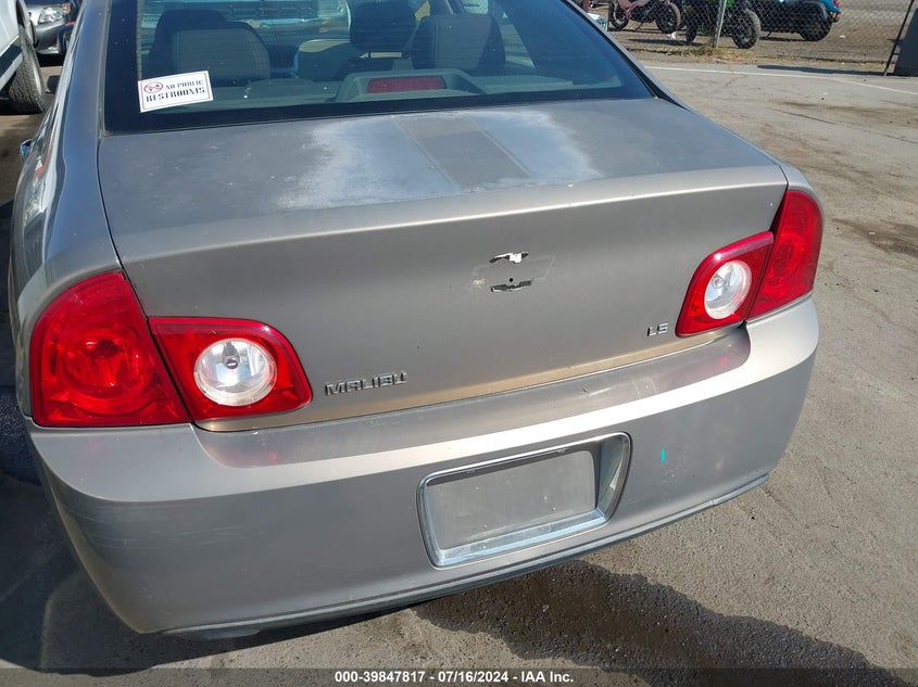 2008 Chevrolet Malibu Ls VIN: 1G1ZG57B98F250278 Lot: 39847817