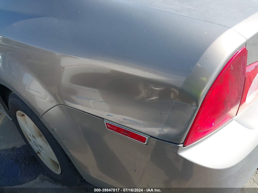 2008 Chevrolet Malibu Ls VIN: 1G1ZG57B98F250278 Lot: 39847817