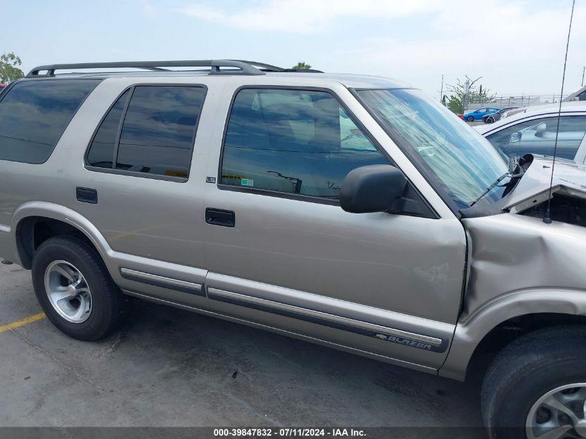 2001 Chevrolet Blazer Ls VIN: 1GNCS13W712207690 Lot: 39847832