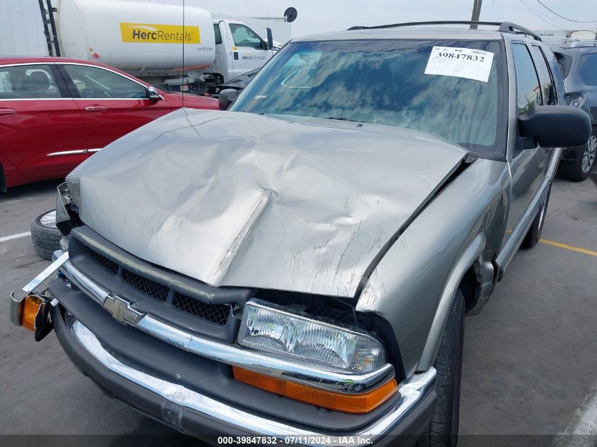 2001 Chevrolet Blazer Ls VIN: 1GNCS13W712207690 Lot: 39847832