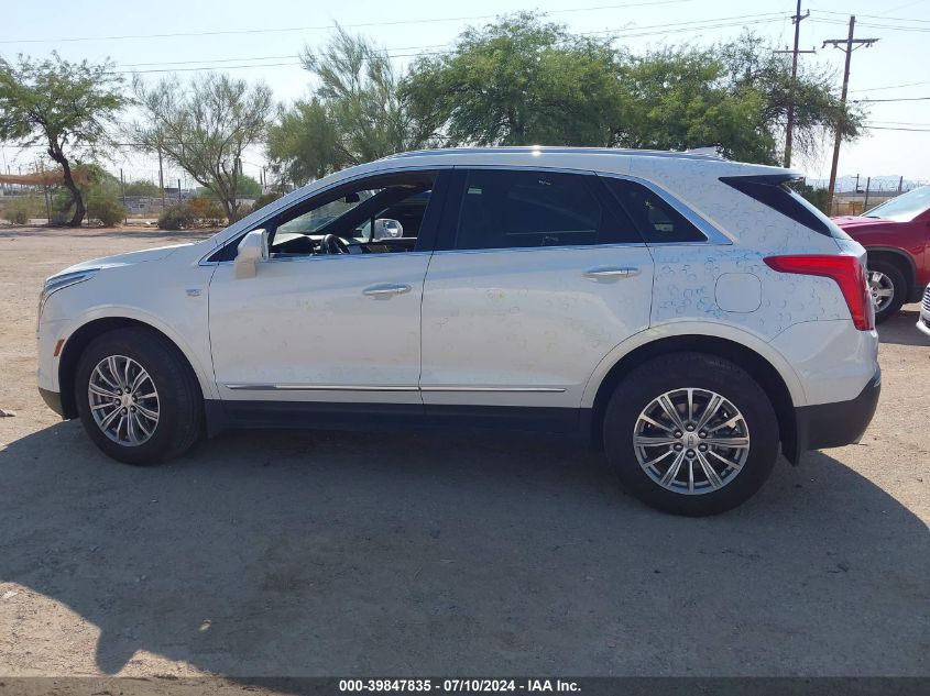 2017 Cadillac Xt5 Luxury VIN: 1GYKNBRS5HZ121781 Lot: 39847835