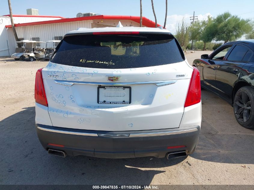 2017 Cadillac Xt5 Luxury VIN: 1GYKNBRS5HZ121781 Lot: 39847835