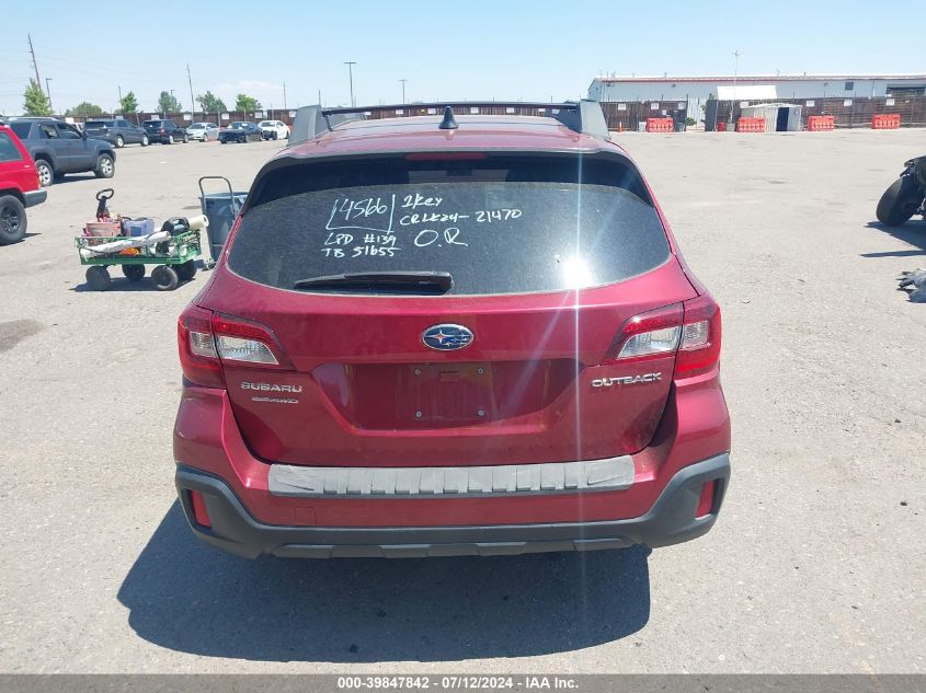 2019 Subaru Outback 2.5I Premium VIN: 4S4BSAFC2K3388128 Lot: 39847842