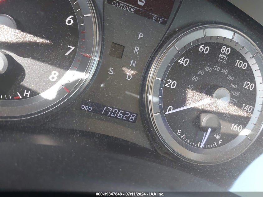 2012 Lexus Es 350 VIN: JTHBK1EG5C2482938 Lot: 39847848