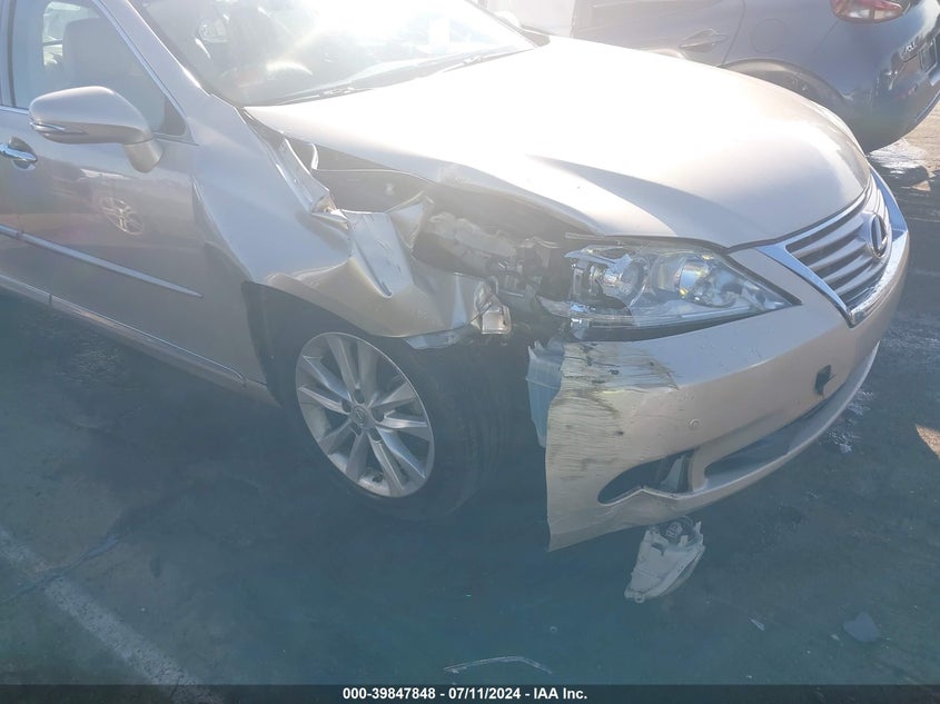 2012 Lexus Es 350 VIN: JTHBK1EG5C2482938 Lot: 39847848