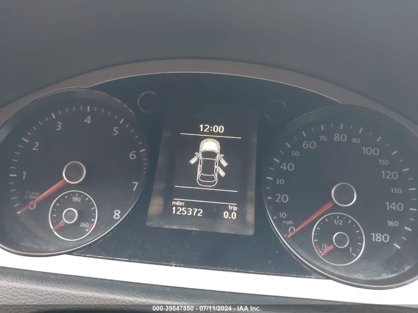 2010 Volkswagen Cc Sport VIN: WVWML7AN0AE517315 Lot: 39847850