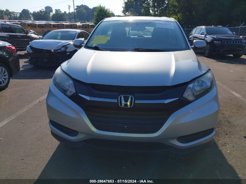 2016 Honda Hr-V Lx VIN: 3CZRU6H35GM742599 Lot: 39847853