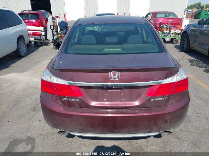 2015 Honda Accord Sport VIN: 1HGCR2F57FA017738 Lot: 39847865