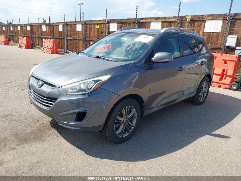 KM8JUCAG3FU021069 2015 HYUNDAI TUCSON - Image 2